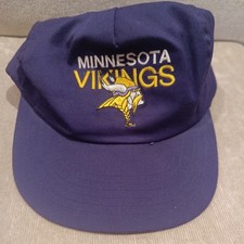 90s vintage Minnesota Vikings NFL snapback hat baseball cap
