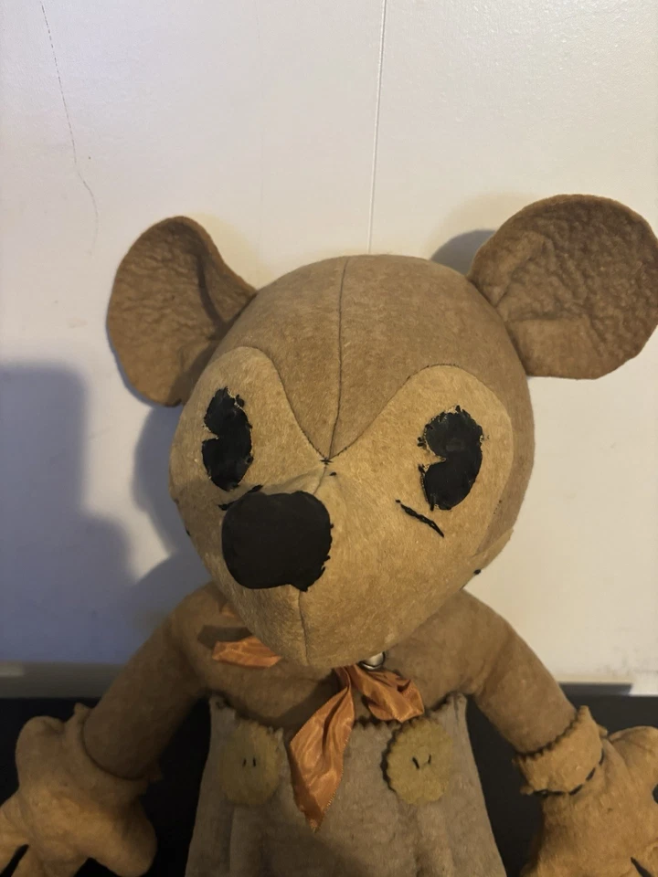 Muñeca Mickey Mouse años 30 - Juguete Disney vintage estilo McCall Foto 3 de 4