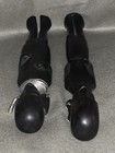 Vtg African Ebony Wood Besmo Hand Carved Mid-Century Folk Art Tribal Figurines! — photo 5