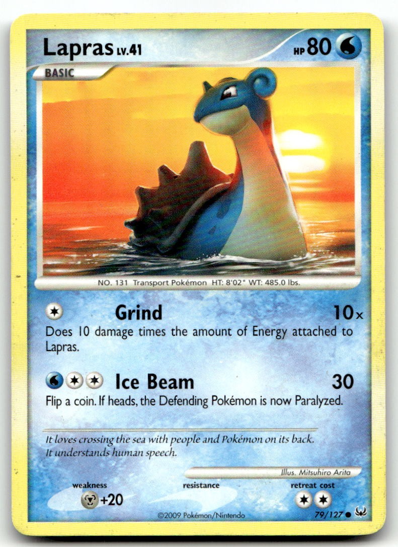 Lapras 79/127 Platinum Common LP