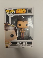 Funko Pop! Star Wars #18 Slave Leia Black Box Vaulted Vinyl Figure New