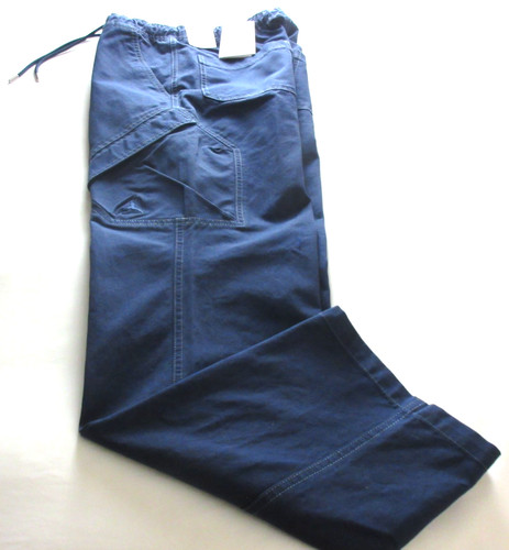 Jordan Men's MJ Chicago Cotton Cargo Casual Logo Pants Midnight Navy Blue NWT
