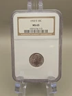 1953-S 10c Roosevelt Silver Dime - NGC MS 65