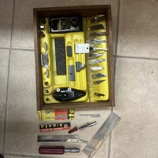 X-Acto Knife Kit in wood box