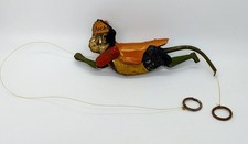 Antique Lehmann Tom The Climbing Monkey Tin Toy Jocko Model German Working
