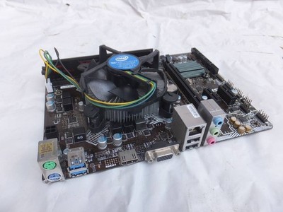 MSI H110M PRO-VH PLUS LGA1151 MB with Celeron G3930 4GB RAM 500GB HDD Tested