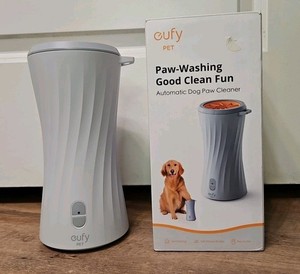EUFY Pet Portable Automatic Dog Paw Cleaner Silicone Foot Washer Lightly Used
