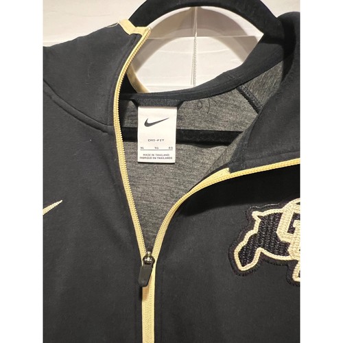 Nike Colorado Buffaloes NCAA Full Zip Black Hoodie Jacket Mens XL - Picture 3 of 7