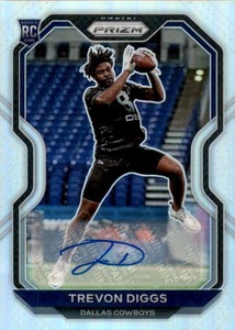 2020 Panini Prizm Rookie Autographs #335 Trevon Diggs