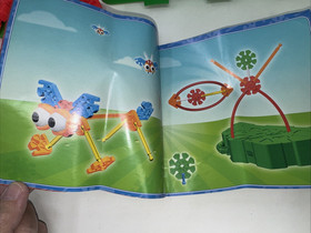 RARE Kid Knex K'nex FOOTED FRIENDS Building Set 100% COMPLETE Case Manual