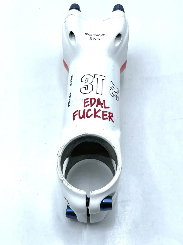 Vástago de bicicleta de carretera de aleación 3T ARX Team 90 mm x 6 grados pegatinas personalizadas Foto 2 de 4