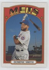 2021 Topps Heritage Dominic Smith #212 5m1