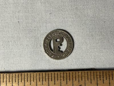 #ad Vintag 1920#x27;s Pacific Electric Railway Company California Transit Token One Fare $17.95