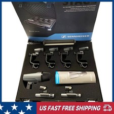 New Sennheiser Drum Kit 600 e600 Drum Mic Package with Case e602 e604 e614 US