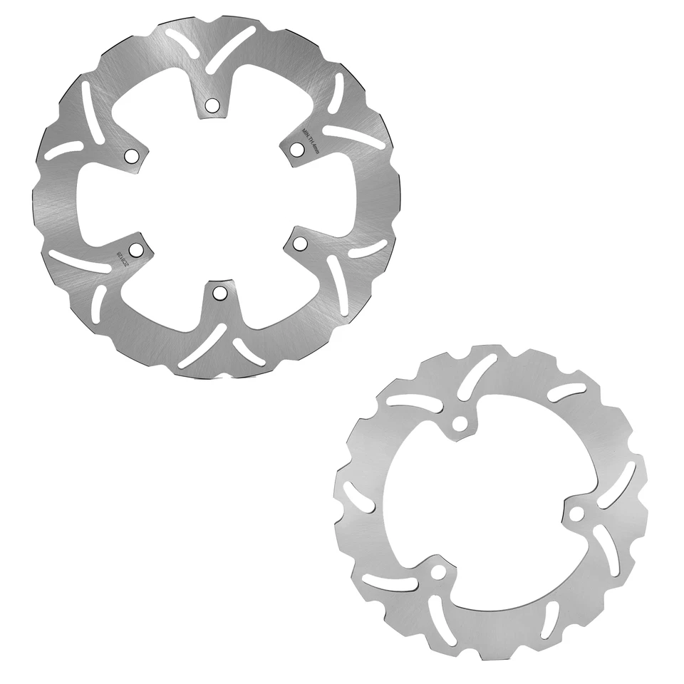 1 Pastillas de rotores de freno delanteras 1 traseras para KAWASAKI Ninja250R Ninja 250 R 2008-2012 11 Foto 4 de 4