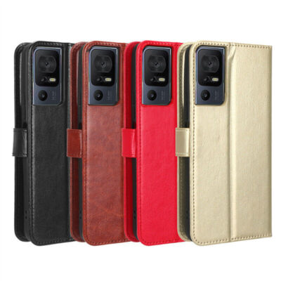 Wallet Leather Flip Phone Case Cover For TCL 40R 405 406 30Z 303 305 306 205