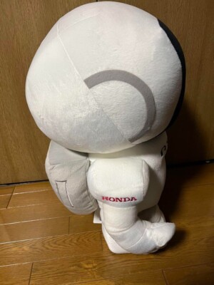 Honda ASIMO Big Size 60cm Plush Doll BANDAI Very RARE From Japan