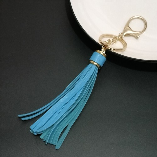 Charm PU Leather Tassel Key Chain Handbag Bag Purse Accessories Pendant Keyring - Picture 47 of 49