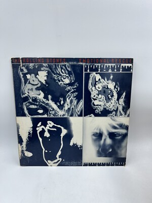 The Rolling Stones Emotional Rescue Vinyl LP - 1980 COC 16015 Mick Jagger