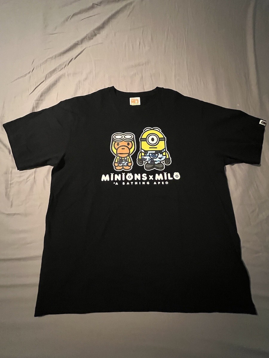 Bape Despicable 3 Minion X Milo Tee Black XXL | eBay