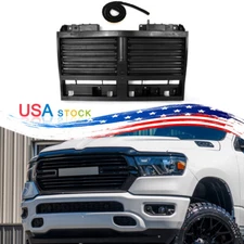 For Ram 1500 2019-2024 Front Active Grille Shutter Upper Radiator Grill Replace