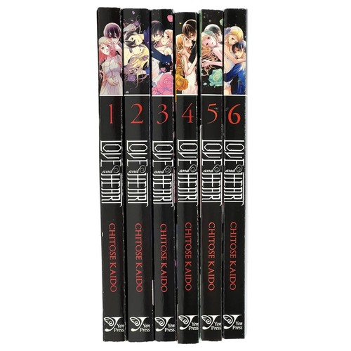 Love and Heart Volume 1-6 Lot Chitose Kaido English Manga Anime Set - Picture 16 of 16
