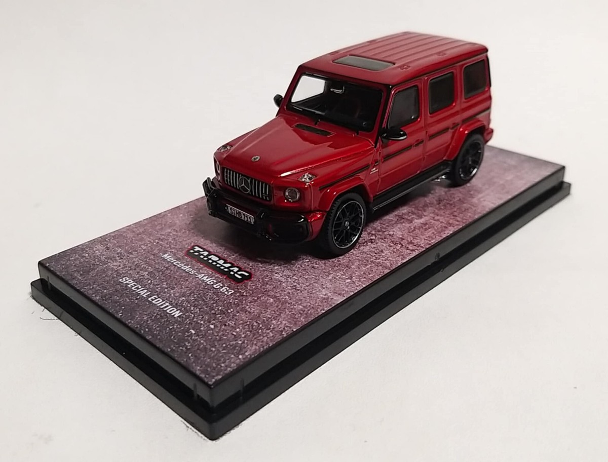 Tarmac works Taiwan 7-11 Limited Mercedes-AMG G 63 Red Metallic