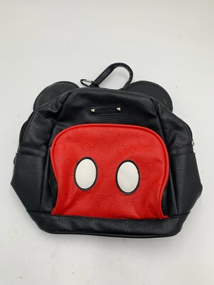 Disney Mickey Mouse Mini Backpack Faux Leather Purse  display picture 3