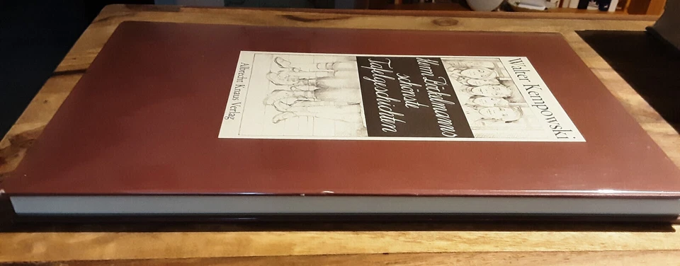 Walter Kempowski Herrn Böckelmanns Tafelgeschichten 1983 AUTOGRAPH SIGNIERT - Bild 2 von 4