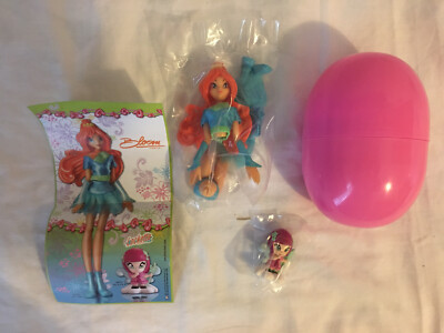 WINX CLUB - Bloom Doll Italian Kinder Version + Pixie New very rare with tag
