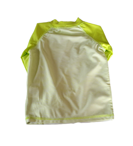 Kleinkind Schwimmshirt Hautausschlag mit Sonnenschutz UPF 50+ blau rosa gelb - Bild 3 von 12
