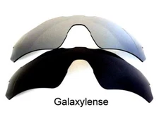 Galaxy Replacement Lenses For Oakley Radar EV Path Black&Grey Polarized 2 Pairs