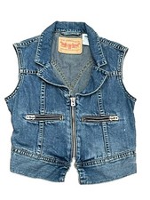 Vintage Levis Type 1 Denim Blue Vest Sz: L