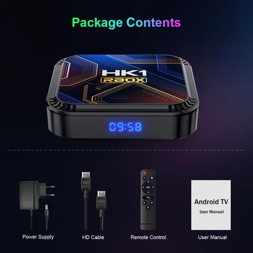 Android 13.0 TV Box Media Player 5G WIFI Quad Core 8K 4G+ 32G/64G Smart Stream - Picture 10 of 11