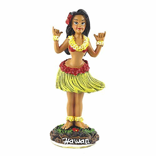 Mini Shaka Hula Girl Dashboard Doll