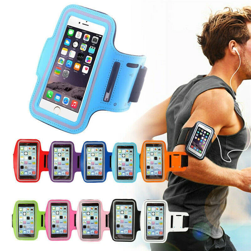 Hot Sports Running Jogging Gym Armband Strap Case Holder Bag For Mobile Phone - Image 2 of 4
