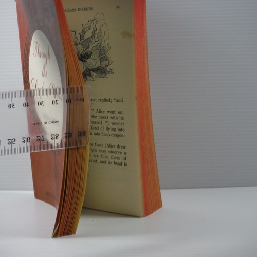 Through the Looking Glass by Lewis Carroll John Tenniel 1920 Rare PB Book GC - Picture 10 of 16