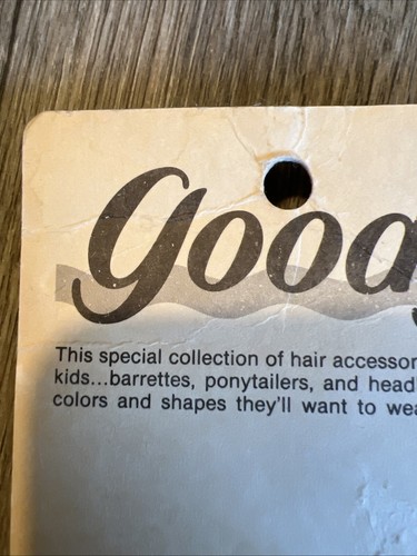 Vintage Goody Hair Barrettes Blue Bows Baby Toddler 1989 80s Sealed - Picture 10 of 11