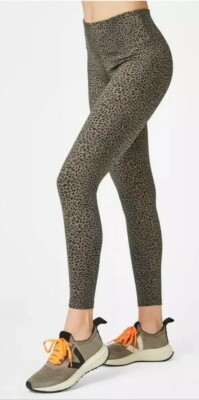 Sweaty Betty Flatter Me Jaquard 7/8 Leggings, Medium