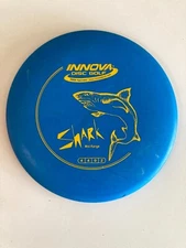INNOVA SHARK MID-RANGE~BLUE w/GOLD LETTING~4 4 0 2~USED