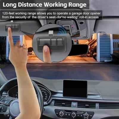 2-Pack Garage Door Opener Remote For LiftMaster/Chamberlain Security+ 2.0 MyQ (Replaces 893LM, 953ESTD)