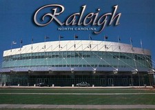 Raleigh Sports Arena PNC NHL Huracanes Hockey Wolfpack Baloncesto NC - Postal