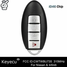 For  Infiniti M35 M45 2006 -2010 Smart Remote Key Fob 315MHz CWTWBU735 CWTWBU618