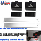 Extend-A-Mirror Block & Bar Kit For 1980-1997 Ford F-Series Bronco Toyota Dodge