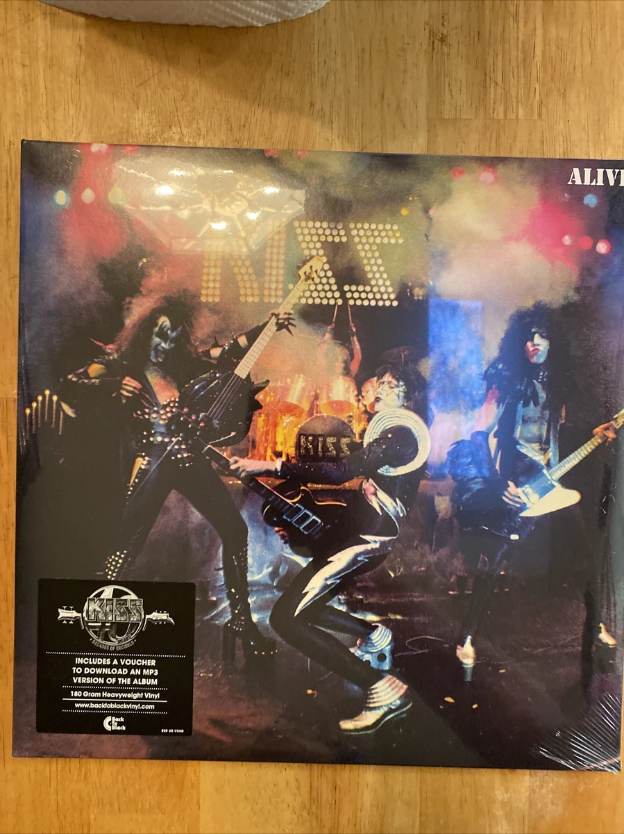 KISS Alive! 2014 German 180 Gram Vinyl Pressing 2 LP Set Still.