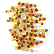 Flip Flops Murrine 48101-96 Millefiori COE 96 Glacial Art Glass Fusing Supplies