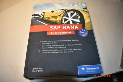 SAP HANA: An Introduction (3rd Edition) hardcover 