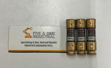 Bussmann FRN-R-15 Fusetron Time Delay Fuses 15A 250V  Lot of 3