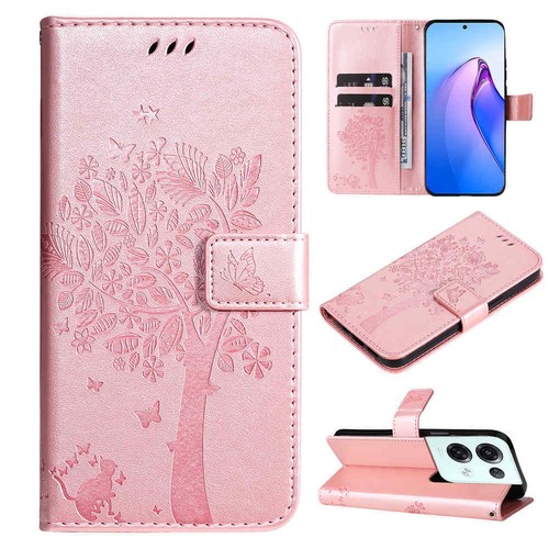 Para OPPO Reno 8/Reno 8 Pro/Reno 8 Lite 5G Billetera Portatarjetas Cuero Estuche Cubierta - Imagen 7 de 58