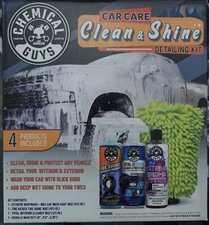 New Chemical Guys Car Care Clean And Shine Combo + Bonus